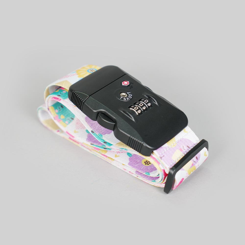 Luggage Belts with TSA Lock